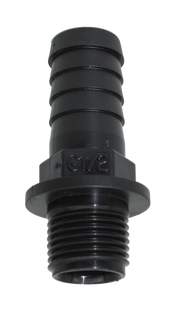 Патрубок прямий 1/2" М. D=20
