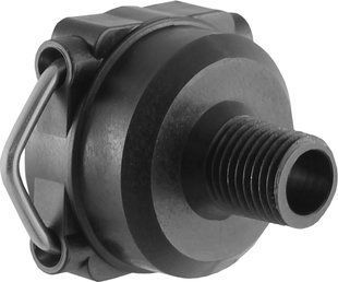Заглушка стакана ротаметра с резьбой NPT-M 1/4 "