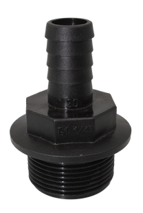 Патрубок прямий 1 1/4" М. D=20
