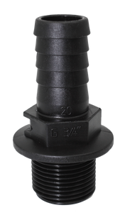 Патрубок прямий 3/4" М. D=20