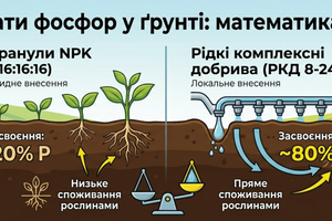 Как не терять фосфор в почве: математика ЖКУ и NPK